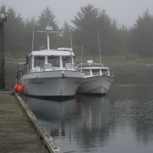 Seven Mile, a favorite spot to fish and overnight just outside Masset Seven Mile, a favorite spot to fish and overnight just outside Masset
