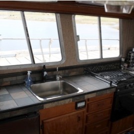 starboard side of cabin